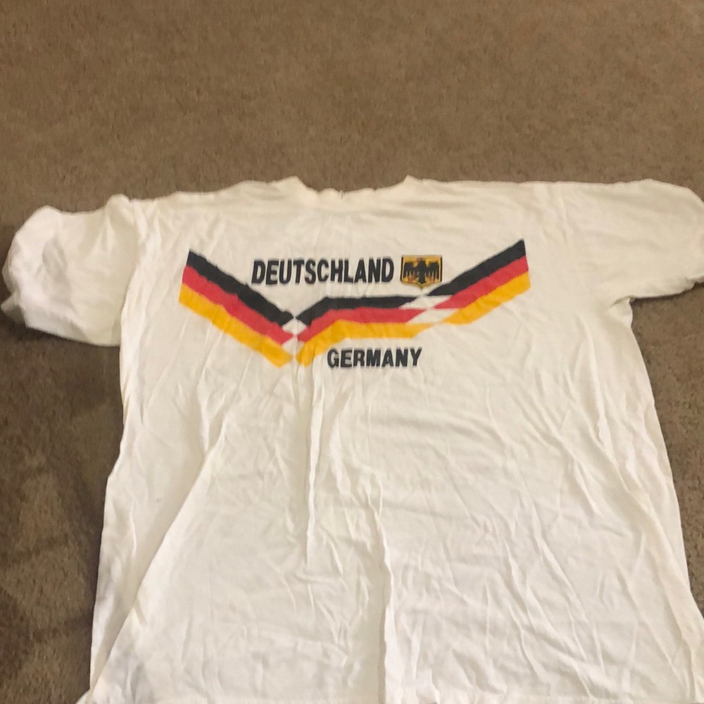 White short sleeve T-shirt, Deutschland Germany